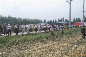 2马斯奇奥公司参与武汉市玉米收获及秸秆综合利用演示会