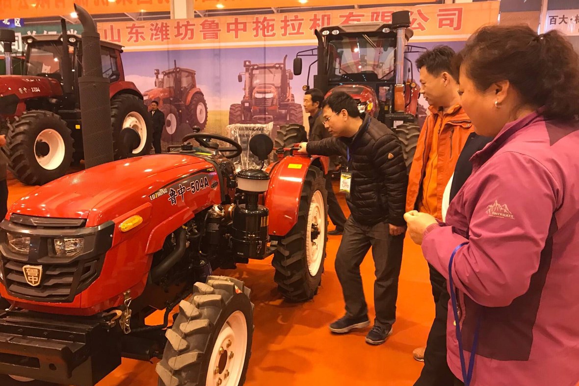 142018年3月日,第十二届山东农业机械博览会在潍坊金宝国际会展