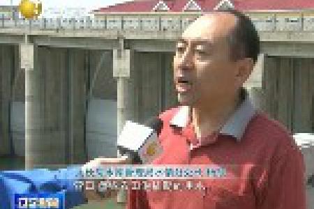 辽宁省直各大水库陆续为水稻生产区开闸放水