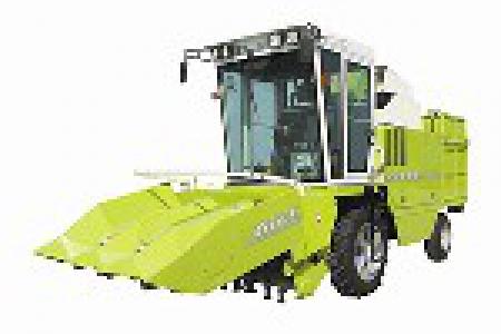 花溪玉田4YZB-3自走式玉米收获机演示现场
