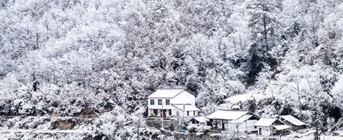 下雪的地方这么多你家还没下雪？