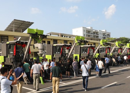 中联重科启动甘蔗全程机械化“新引擎”