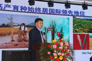 中国水稻研究所所长、中国优农协会优质稻米产业分会会长、研究员胡培松 优质稻米产业发展报告