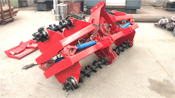 且看春耕神器——连发惠农牌折叠旋耕机怎么左右折臂!